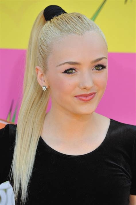 Peyton List Straight High Ponytail Ponytail Hairstyle Steal Her Style