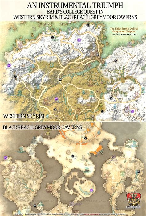 Eso Western Skyrim Public Dungeon Locations Eso Western Skyrim