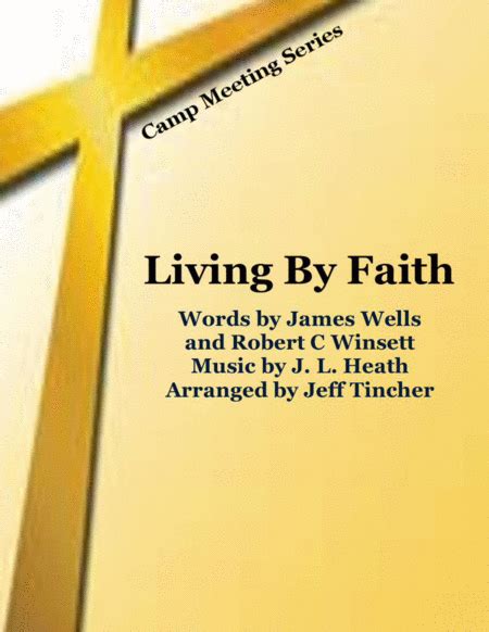 Living By Faith Free Music Sheet