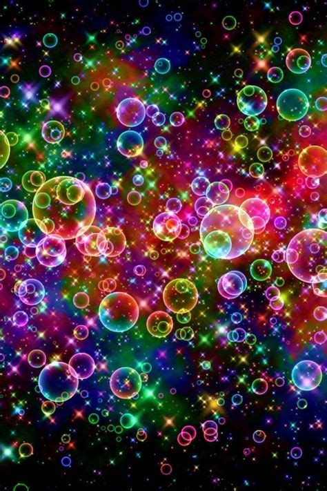 9 Rainbow Glitter Bubbles Ideas Rainbow Bubbles Bubbles Wallpaper