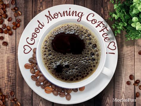 ☕ Good Morning Coffee Mockofun