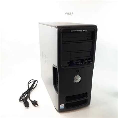 Dell Dimension 3100 Tower Desktop Pentium 4 1gb Boot To Bios No Hdd Os