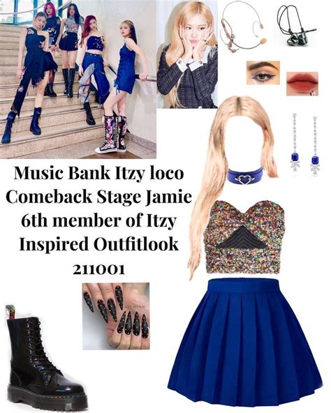 🎀𝐽 On Instagram “music Bank Itzy Loco Comeback Stage Jamie 6th Member