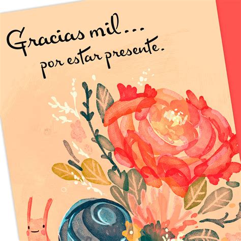 Appreciate Your Being There Spanish-Language Thank You Card - Greeting Cards - Hallmark