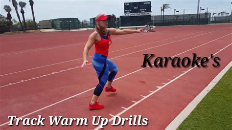 Track And Field Warm Up Drills Power And Explosiveness Drills Youtube