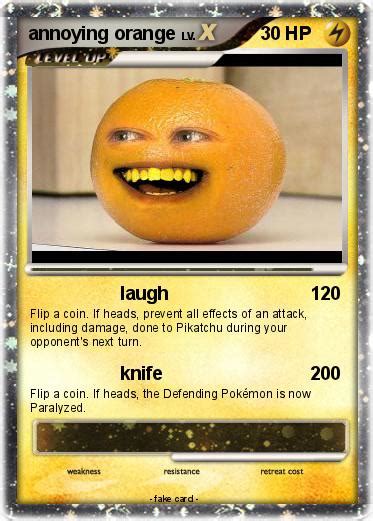 Pokémon Annoying Orange 1971 1971 Laugh My Pokemon Card