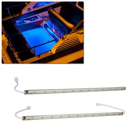 2pc Ledglow Blue Led Boat Deck And Cabin Marine Neon Lighting Kit