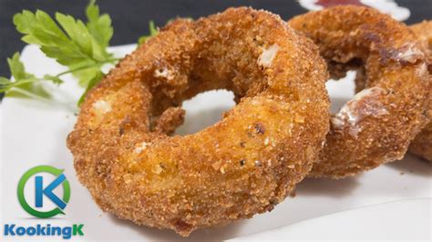 Cheese Onion Rings Homemade Onion Rings With Cheese Recipe By