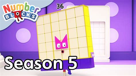 Numberblocks Puzzle Squares 🧩 Shapes Season 5 Full Episode 23