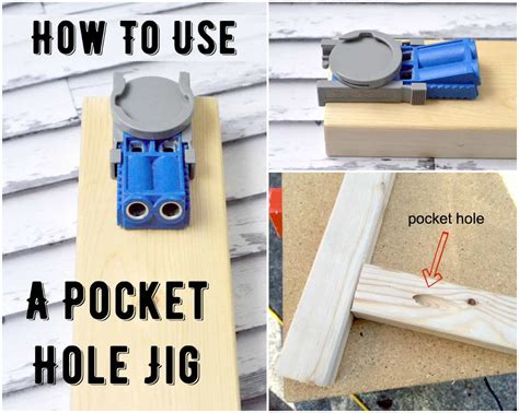 How To Use A Pocket Hole Jig Kreg Jig Diy Candy