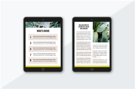 Creativepreneur eBook Canva Template | Ebook template, Brochure design template, Brochure template
