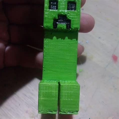 3d Printed Creeper Minecraft