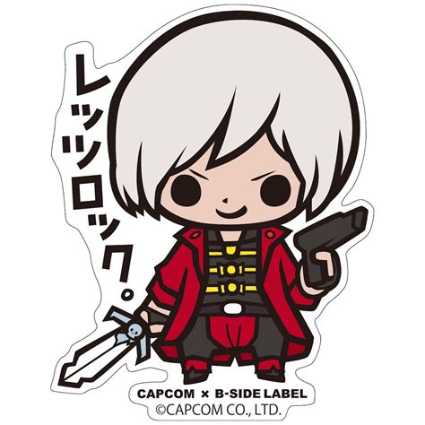 Capcom X B Side Label Devil May Cry Stickers Capcom Tokyo Otaku Mode