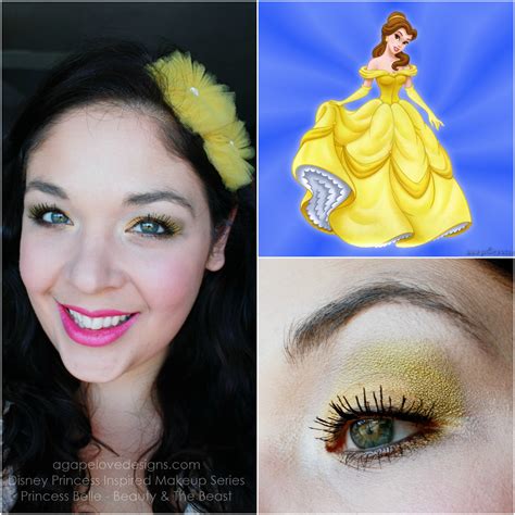 Agape Love Designs Princess Belle Inspired Makeup