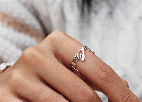 Celebrate the special woman in your life in the most beautiful way for she is the reason for your smile. Personalized Name Ring, Unique Birthday Gifts for Her ...