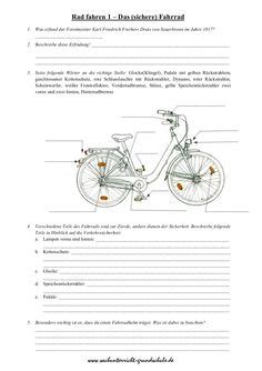 In der grundschule sollen den schülern die sogenannten basiskompetenzen vermittelt werden. Verkehrszeichen Fahrrad Sachunterricht | Verkehrszeichen ...