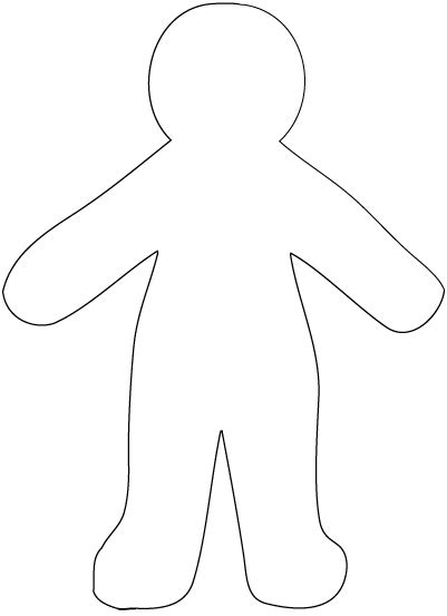 Free Printable Paper Doll Template Printable Templates