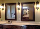 Pictures of Framed Mirrors For The Bathroom