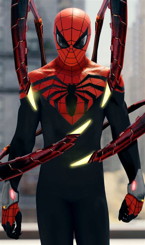 Superior Spider-Man as a PS4 suit, edit by me : Spiderman