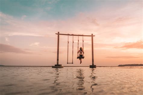 Sway Above The Ocean On Indonesias Incredible Gili Swings