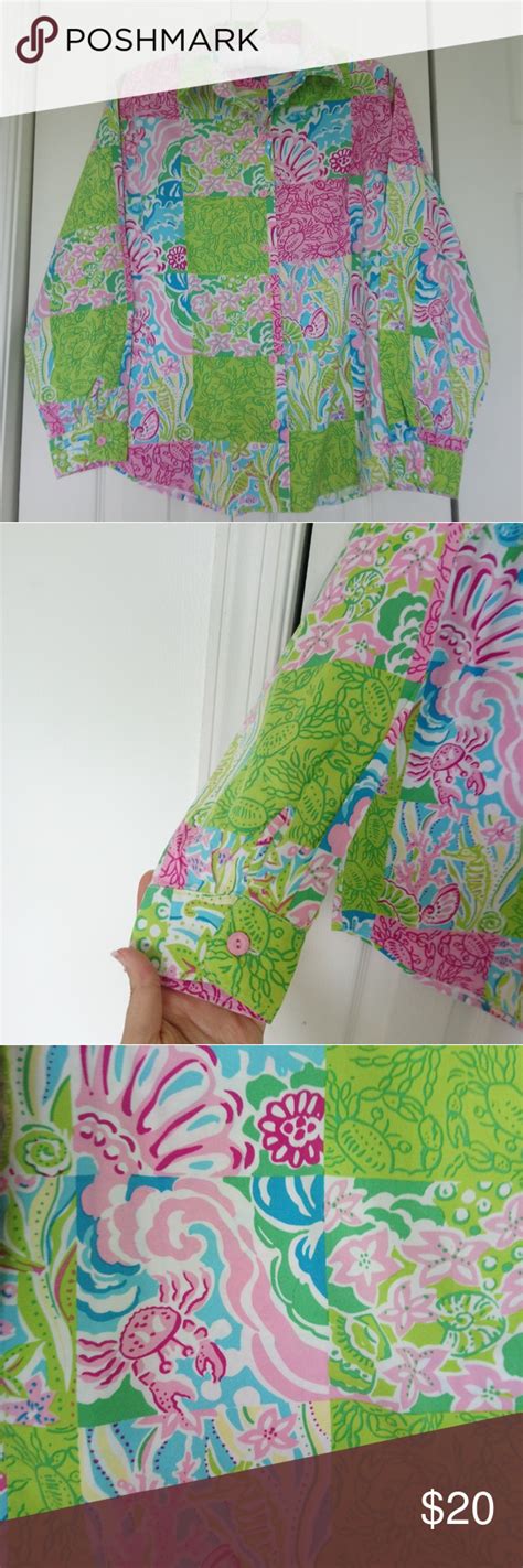 Lilly Pulitzer Look Alike Shirt Lilly Pulitzer Look Alike Colorful