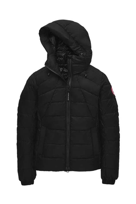 Canada Goose Womens Abbott Hooded Jacket Black Clothing From Circle Fashion Uk