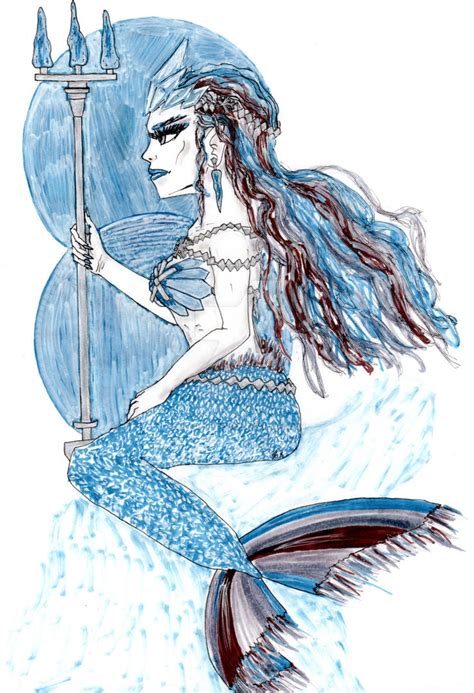 Ice Mermaid By Sisterhipster122 On Deviantart