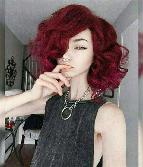 This Wine Red Red Hair Color Pretty Hairstyles Hair Styles