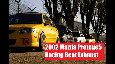 2002 Mazda Protege5 Racing Beat Catback Exhaust System Youtube