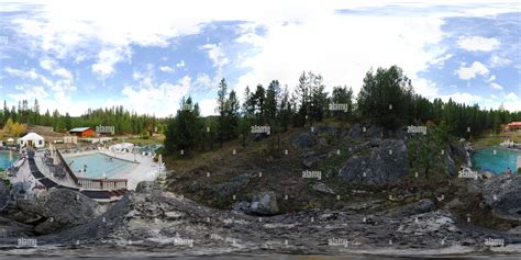 360° view of Gold Fork Hot Springs, Donnelly, Idaho, USA - Alamy