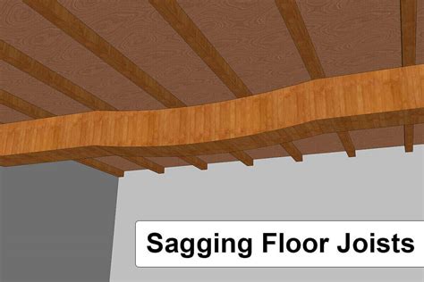 Sagging Floor Joists How To Fix Them Mellowpine