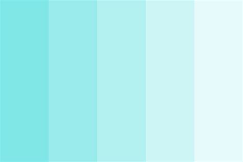 Shades Of Cyan 3 Color Palette