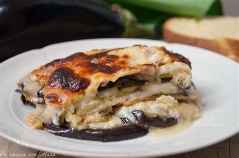 Provate allora anche la pasta con le melanzane! Parmigiana bianca di melanzane con besciamella | Food ...