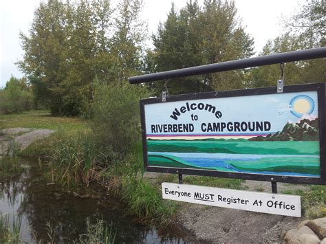 Welcome To Riverbend Campground Riverbend Campground Okotoks
