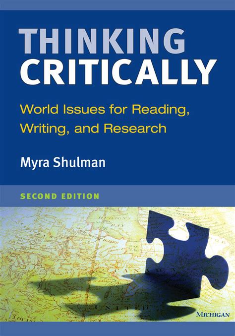 Thinking Critically Second Edition University Of Michigan Press