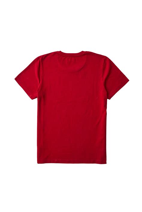 Red “spaghetti Western” Raw Cotton Tshirt Barbanera