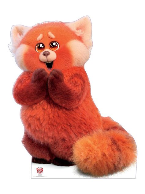 turning red red panda life size standup cutout brand new disney 3756 life size cardboard