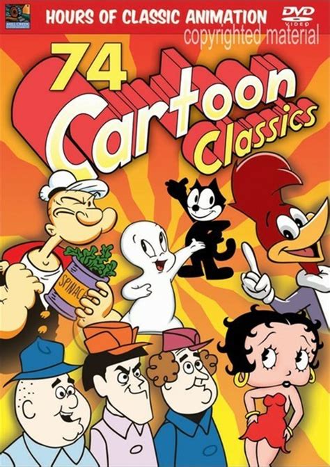 Cartoon Classics 74 Cartoons Dvd Dvd Empire