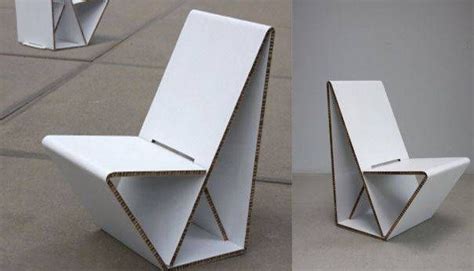 muebles de cartón Muebles para maquetas Muebles minimalistas