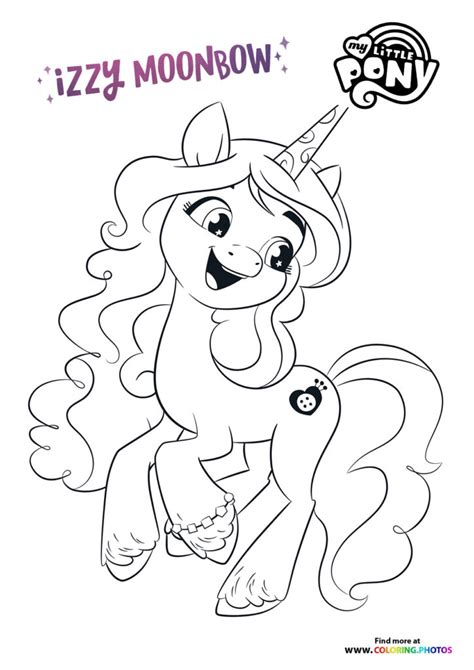 My Little Pony characters - A New Generation - Coloring Pages for kids