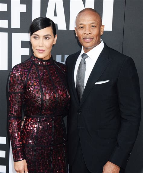 Dr Dre And Nicole Young Pics Of The Former Couple Hollywood Life