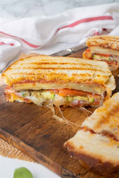 Check spelling or type a new query. Grilled Summer Vegetable Panini - Culinary Ginger