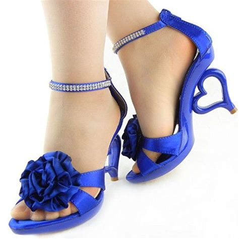 Show Story 11 Colors Removable Flower Ankle Strap Bride Wedding Sandals