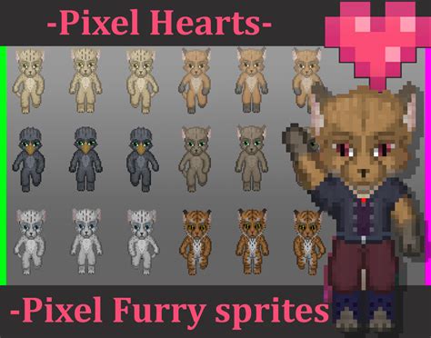 Furry Pixel Sprites By Painratio
