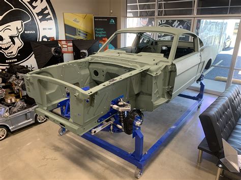 Tci Mustang Front Suspension Install On Our 1965 Mustang Project Artofit