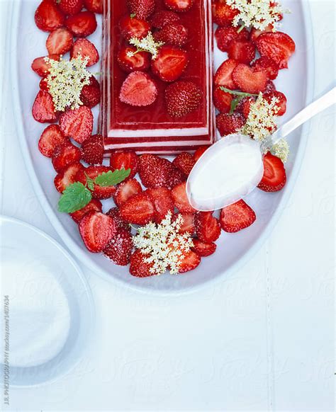 If you love strawberries, this recipe is for you! Strawberry yogurt terrine by J.R. PHOTOGRAPHY - Strawberry ...