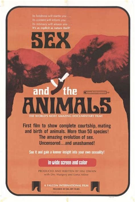 Sex And The Animals 1969