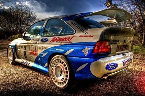Ford Escort Cosworth Rally Racing Ford Racing Rally Car Ford Rs Car