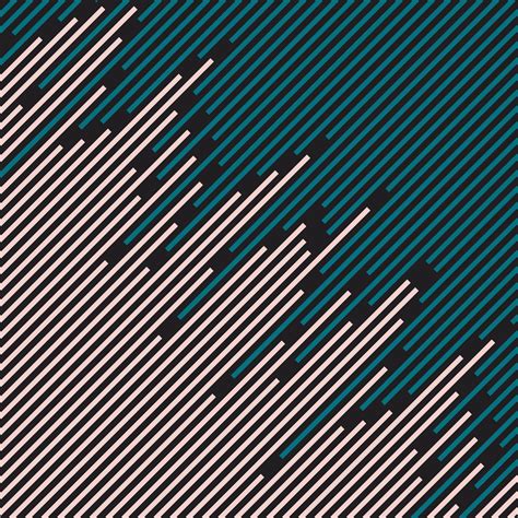 Abstract Diagonal Striped Lines Pattern Dark Blue And Pink On Black