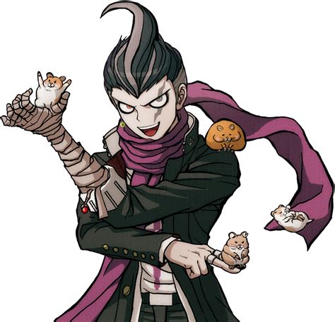 The set of pixels below is a set of pixels for gundham which featured in these materials, some of which appeared during danganronpa 3: Изображение - Danganronpa V3 Gundham Tanaka Bonus Mode ...